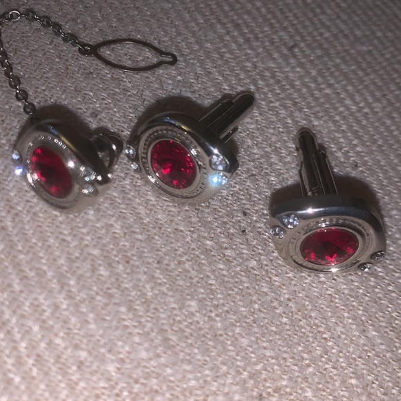 Ruby Cuff Links - Picture 3 of 3